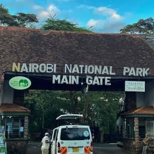 Nairobi national Park Entrance