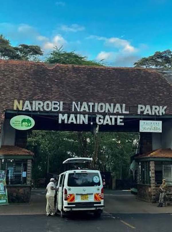 Nairobi national Park Entrance
